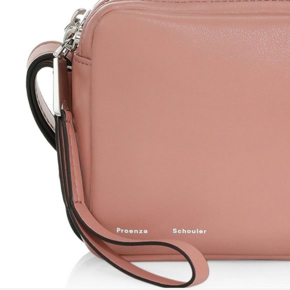 Proenza Schouler White Label Watts Leather Camera Bag in Dusty Rose MSRP $295 - Picture 13 of 14